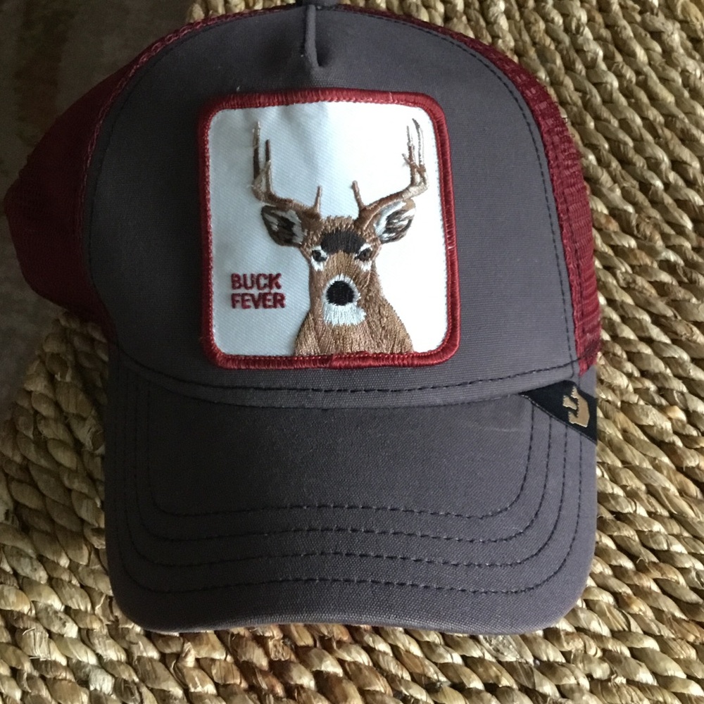 Goorin Bros buck deer trucker hat. OSFA